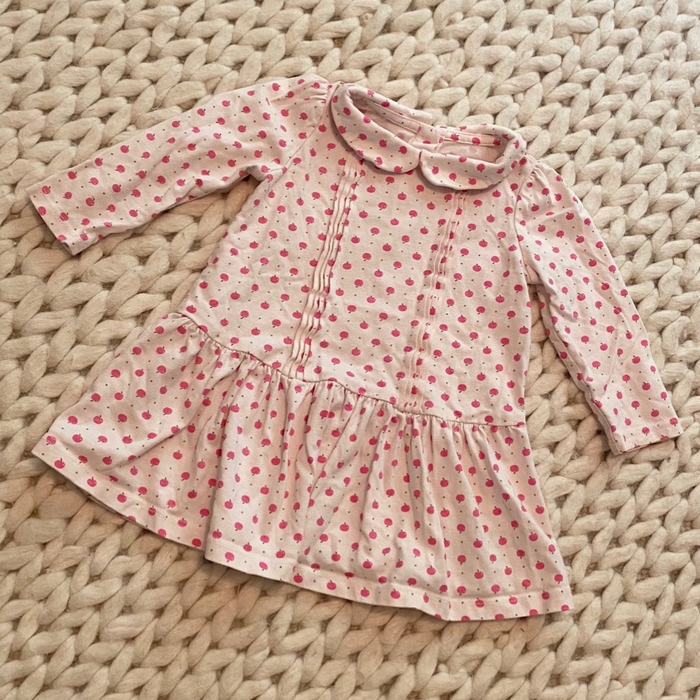 BabyGap Apple Dress Size 6-12M
